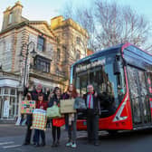 Flashback to 2019 when Harrogate BID first launched its support for Harrogate Bus Company's free bus trips into the town centre in the festive season.