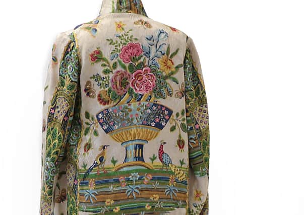 An Early 20th Century evening coat by Debenham and Freebody sold for £650.