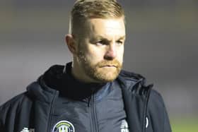 Harrogate Town manager Simon Weaver. Pictures: Matt Kirkham