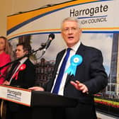 Flashback to the count in Harrogate in December 2019 -  Tory Andrew Jones has successfully stood for the Harrogate and Knaresborough seat four times since 2010.