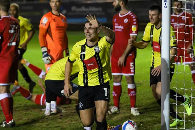 Jack Muldoon is Harrogate Town's top-scorer.