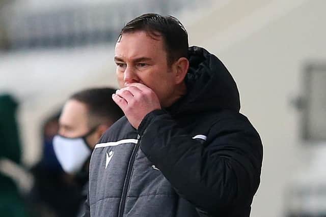 Shrimps manager Derek Adams.