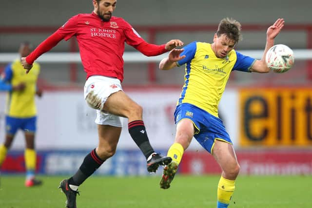 On-loan Burnley man Adam Phillips is Morecambe's top-scorer.