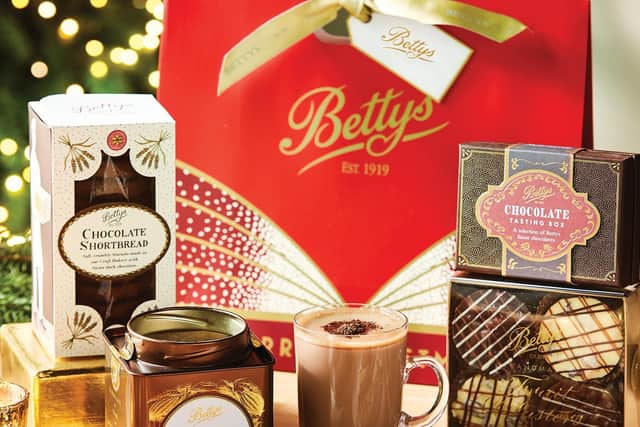 Booming online demand for iconic Harrogate brand - "While we know Bettys is a part of many people’s Christmas traditions, we have never seen demand like this."