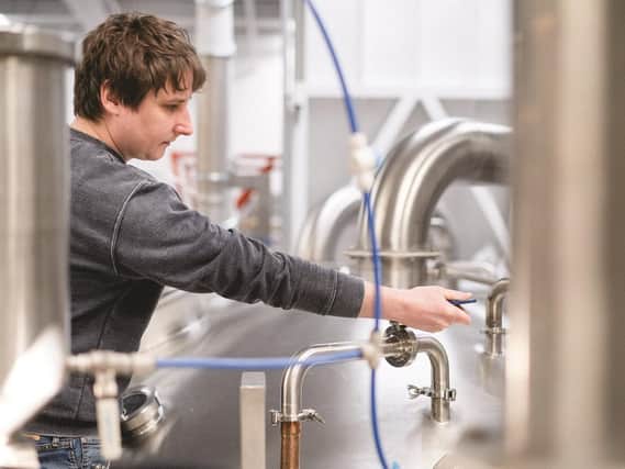 Best in country - Oliver Fozard of Harrogate-based Rooster’s Brewing Co has been awarded the title of Brewer of the Year.