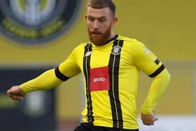 Harrogate Town midfielder George Thomson. Pictures: Matt Kirkham
