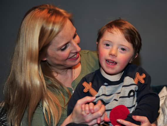 “Every little milestone that Elijah achieves makes me want to burst with pride.” - Harrogate's Wendy Puckrin with her seven-year-old son Elijah. (Picture: Gerard Binks)
