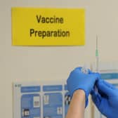 Staff at Harrogate District Hospital have started to receive the Covid-19 vaccine.