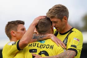 Harrogate Town will continue to play football during the latest Covid-19 lockdown. Picture: Matt Kirkham