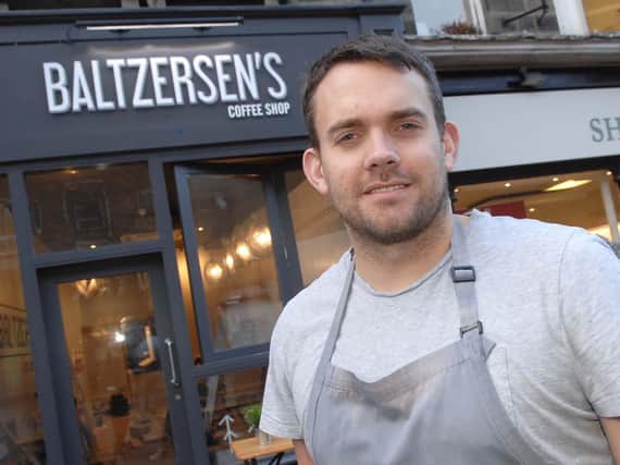 Owner Paul Rawlinson said Baltzersen’s independent cafe, famed for its own-baked pasties, Scandi-themed food dishes and enlightened approach, is remaining open for takeaways.