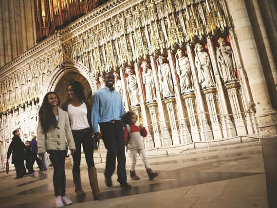 The #Walkshire campaign aims to get people out and about in the county (Photo: York Minster)