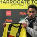 Harrogate Town announced their second signing of the January transfer window on Wednesday afternoon. Picture: Matt Kirkham