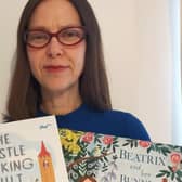 In partnership with The National Trust - Successful Harrogate children’s author Rebecca Colby with her latest books.