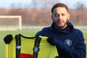 Versatile defender Jay Williams became Harrogate Town's third signing of the January transfer window. Picture: Hal Boxhall-Dockree