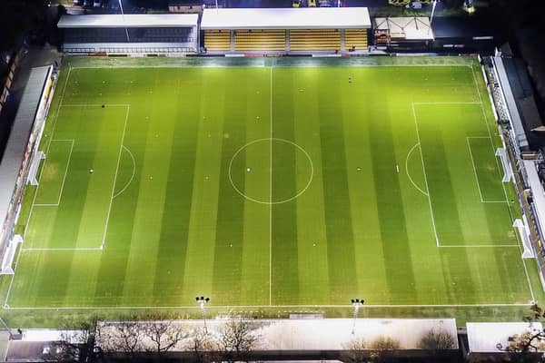 The EnviroVent Stadium, home to Harrogate Town AFC. Pictures: Matt Kirkham