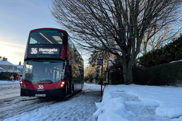 Harrogate Bus Company have been battling against the blizzards to keep their services running across the district.