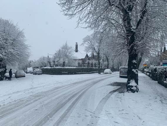 Harrogate Borough Council said: "Due to the current adverse weather conditions, we have taken the decision to postpone all household waste and recycling collections."