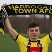 Simon Power is Harrogate Town's sixth signing of the January transfer window. Picture: Harrogate Town AFC