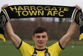 Simon Power is Harrogate Town's sixth signing of the January transfer window. Picture: Harrogate Town AFC