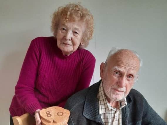 Happy 80th wedding anniversary - Harrogate's Ron and Beryl Golightly first met in the late 1930s.