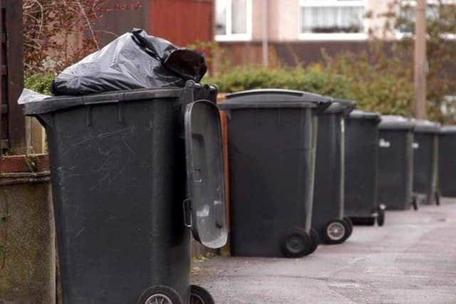 Bin collections across the Harrogate district were called off on Friday and Saturday due to heavy snow.