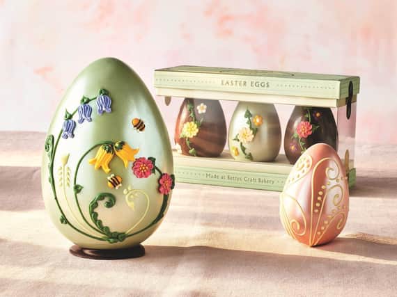 Easter treats - Bettys in Harrogate has unveiled its new range of goodies.