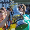 Jack Emmett rates winning promotion from National League North as the highlight of his time at Harrogate Town. Pictures: Matt Kirkham