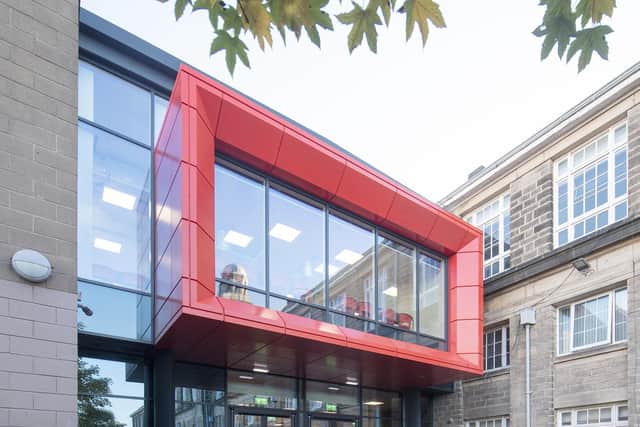 The new study area at Harrogate Grammar School.