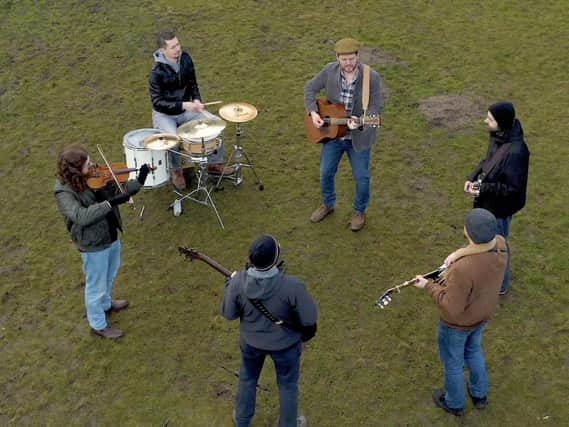 The Paul Mirfin Band in their new video for their song Hey All created by director/producer Adam Gill.