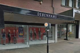 Debenhams on Parliament Street in Harrogate - It is believed 12,000 jobs will now be lost nationwide.