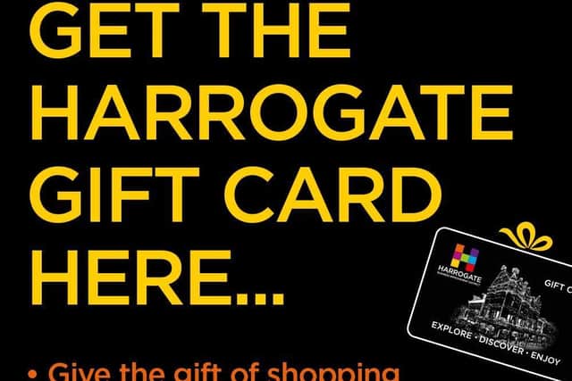 The Harrogate Gift Card is free for businesses to sign up and use and ensures that for every £1 pre-loaded onto a card, £1 stays within the local economy.