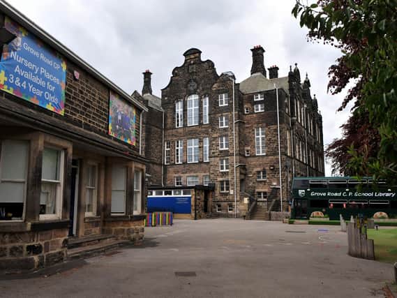 Grove Road Community Primary School in Harrogate - One of the schools which is welcoming donations of laptops and iPads.