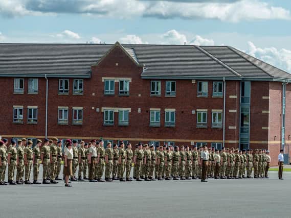 Army Foundation College in Harrogate in August 2020. Picture: James Hardisty.