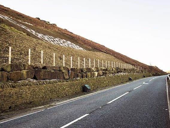 The £56m project will see the construction of a new carriageway at Kex Gill on the A59.