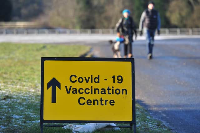 Vaccination appointments due to take place in Harrogate and Ripon tomorrow are being rescheduled as heavy snow is forecast.