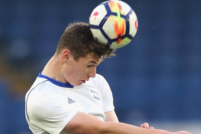 Josh Andrews in FA Youth Cup action for Birmingham City under-18s. Picture: Getty Images