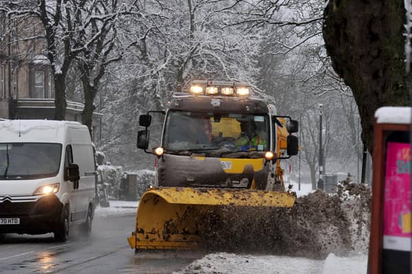 The Met Office has issued another yellow weather warning as snow is set to sweep the district again this weekend. Picture: Gerard Binks.