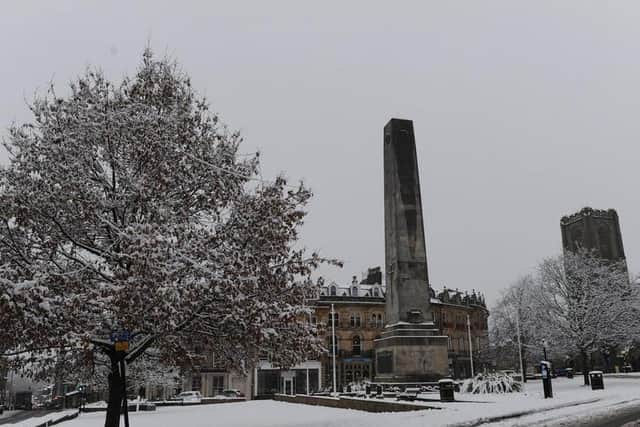 Harrogate is set for snow this weekend - here is the forecast. Picture: Gerard Binks.