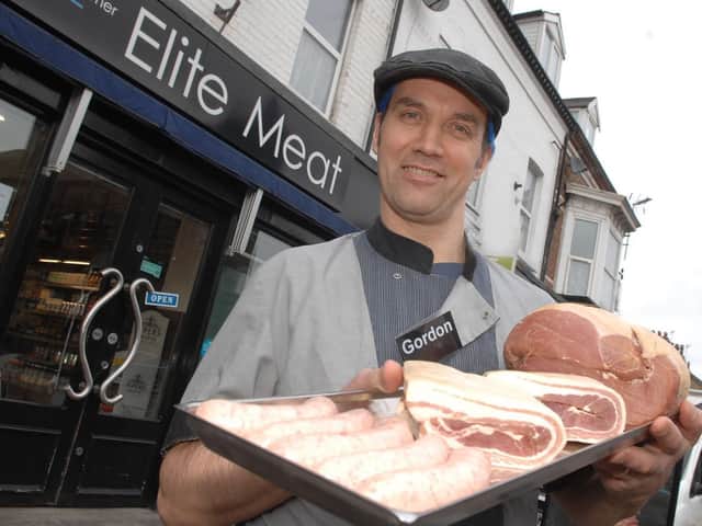 Founder and owner Gordon Atkinson of the award-winning Harrogate butchers Elite Meat.