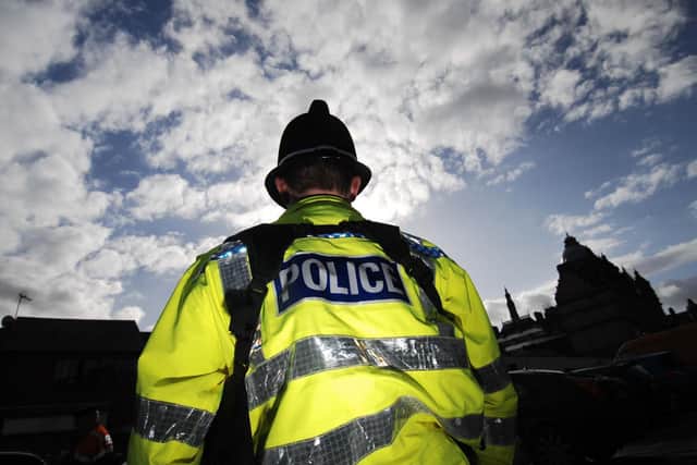 Police are appealing for information after a man was punched and spat at in Ripon.