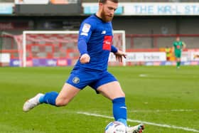 George Thomson in action against Crawley Town. Picture: UK Sports Images Ltd/Jamie Evans.