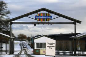 Covid-19 Vaccination Centre at the Great Yorkshire Showground in Harrogate. 29th December 2020. Picture : Jonathan Gawthorpe