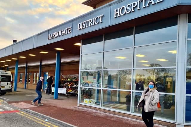 Victoria Read has launched a Valentine's Day fundraiser for Harrogate hospital after her dad was treated there for Covid last year.