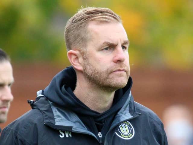 Harrogate Town manager Simon Weaver. Pictures: Matt Kirkham