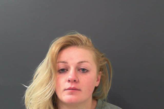 Monique Shiels, 25, was jailed for two years.