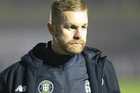 Harrogate Town manager Simon Weaver. Pictures: Matt Kirkham