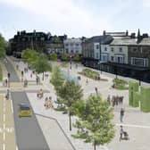 This is how Harrogate's Station Parade could look if the £7.9m project is supported.