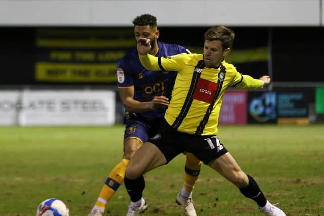 Lloyd Kerry impressed from the substitutes' bench against Mansfield Town after coming on in the 63rd minute.