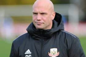 Knaresborough Town manager Paul Stansfield.