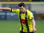 Harrogate Town centre-half Connor Hall. Pictures: Matt Kirkham